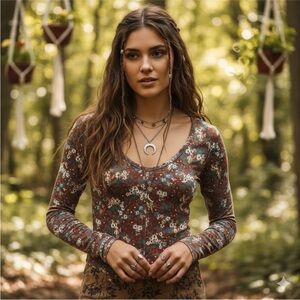 FREE PEOPLE LONGSLEEVE TOP